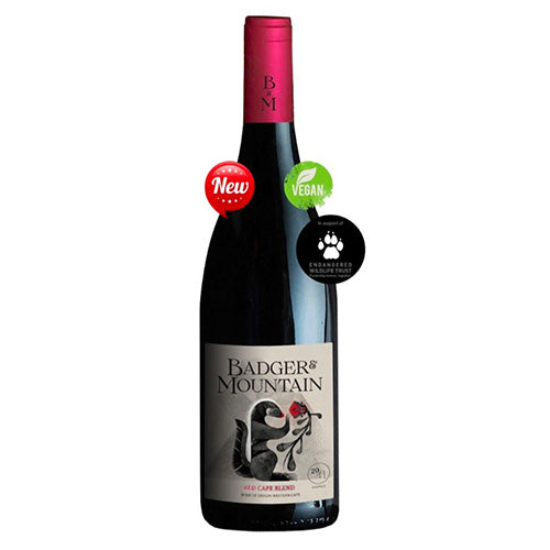 Badger & Mountain Cape Red Blend 750ml Badger & Mountain Cape Red Blend 750ml