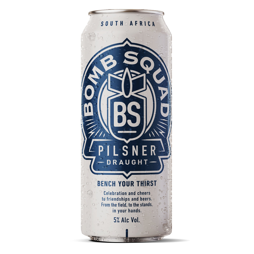 Bomb Squad Draught Pilsner 500ml
