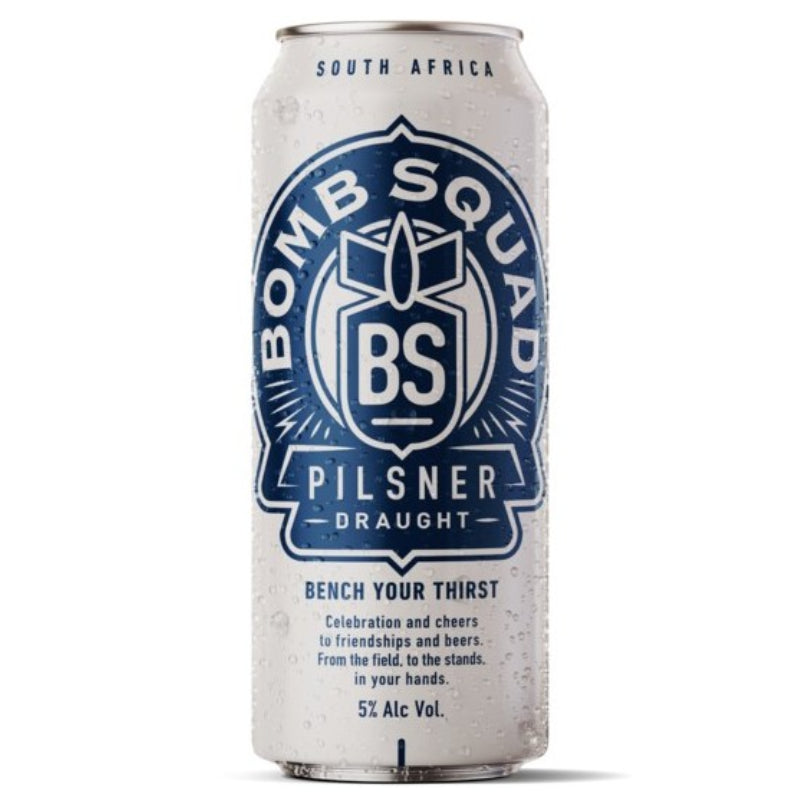 Bomb Squad Draught Pilsner 500ml Can