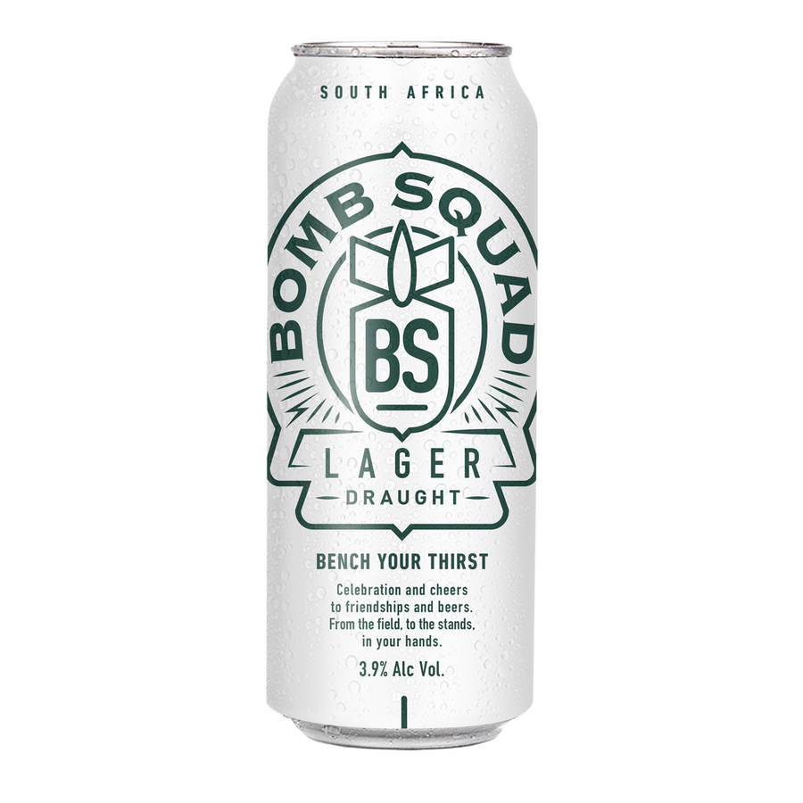 Bomb Squad Draught Lager 500ml