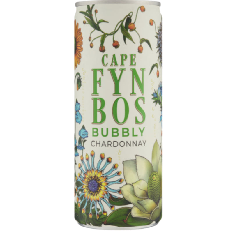 Cape Fynbos Chardonnay Bubbly 250ml Can