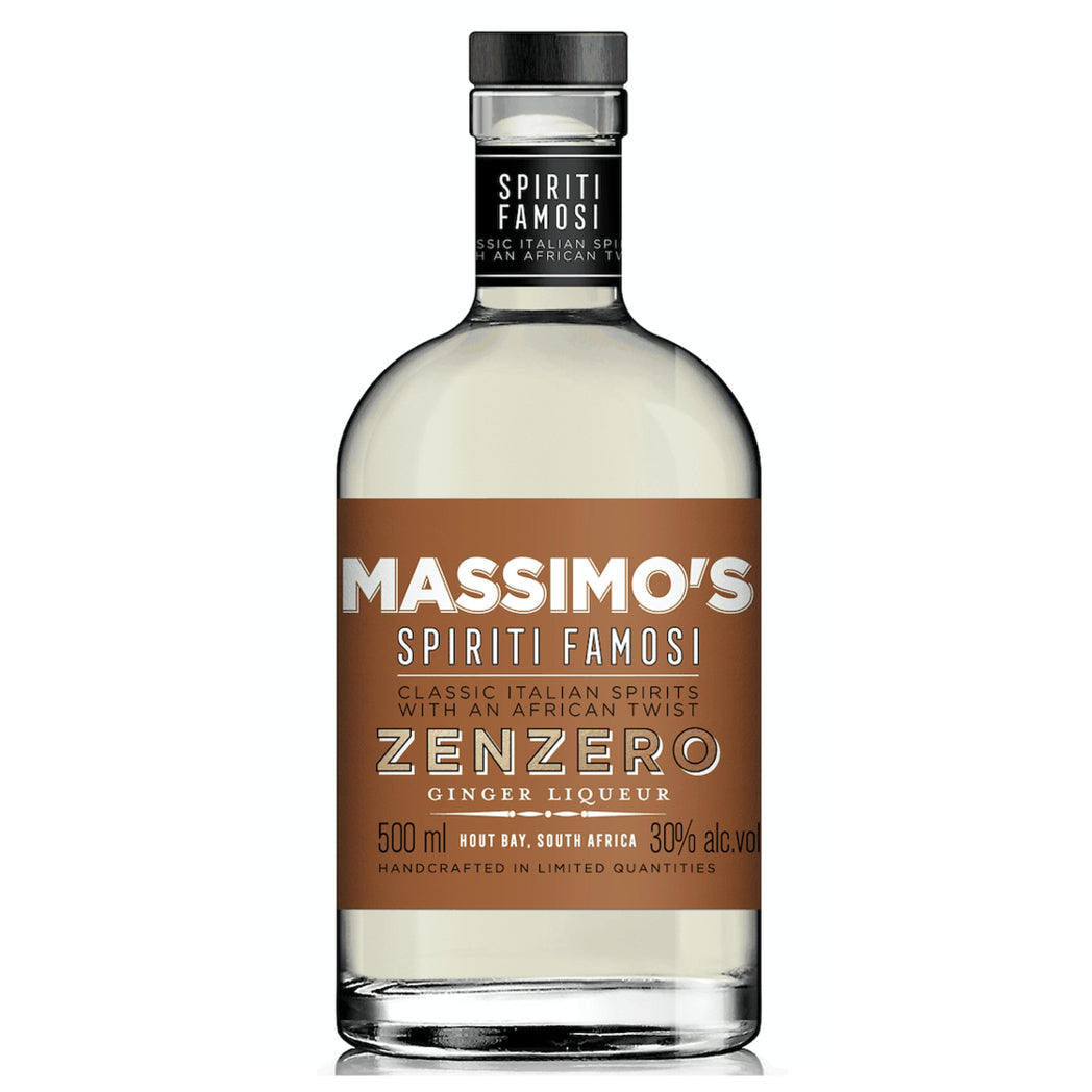 Massimo's Spiriti Famosi Zenzero Ginger Liqueur 500ml