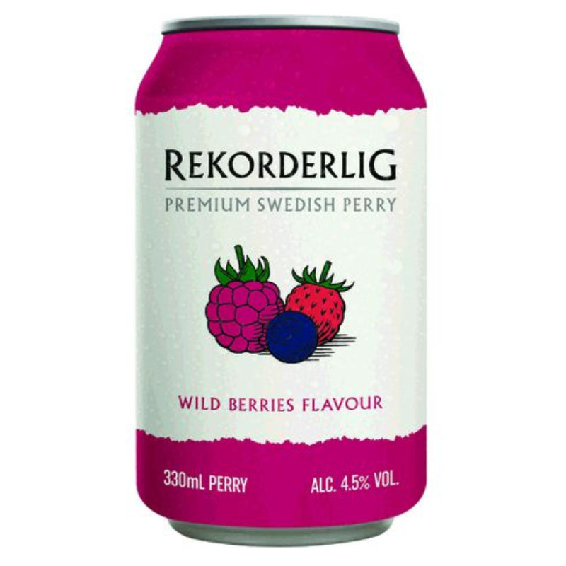 Rekorderlig Cider Wild Berries 330ml can