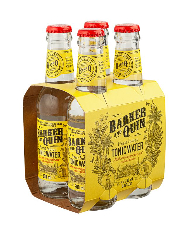 Barker & Quin Tonic Water flavours 200ml