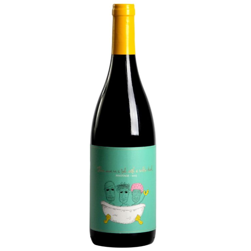 Black Elephant Vintners Three Men in a Tub with a Rubber Duck red Blend