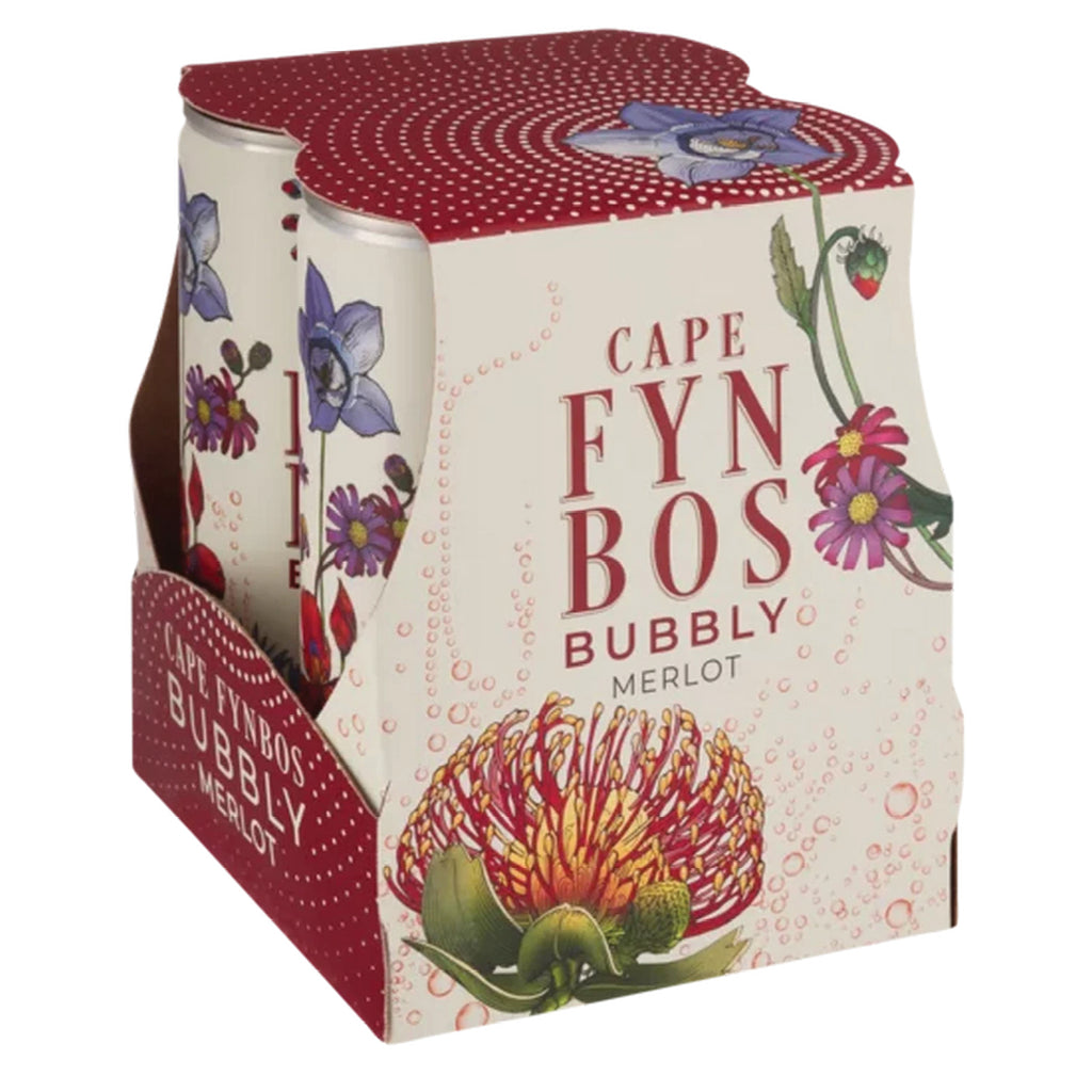 Cape Fynbos Merlot Bubbly 250ml