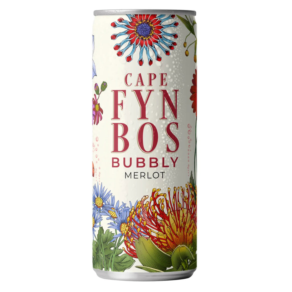 Cape Fynbos Merlot Bubbly 250ml