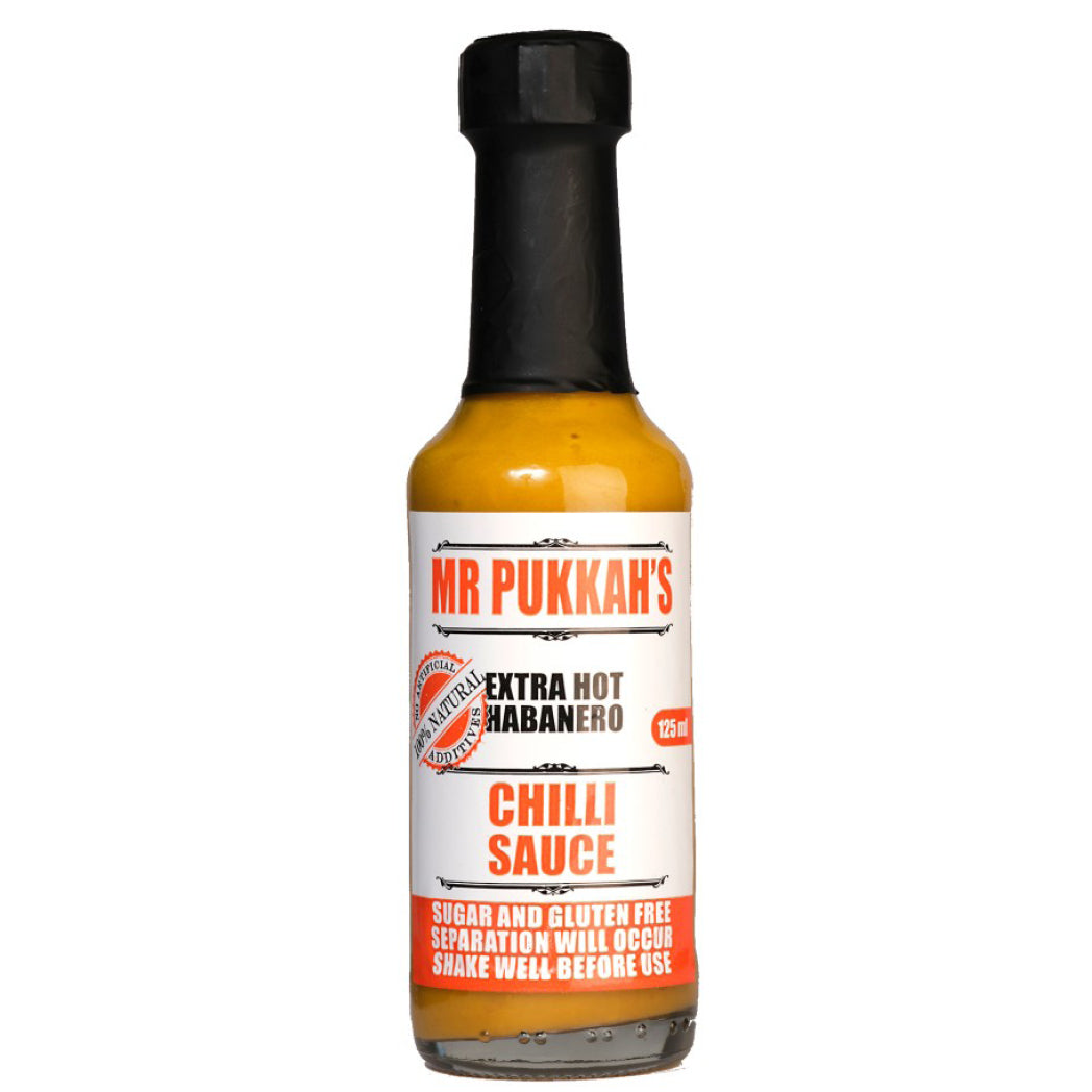 Mr Pukkah's Extra Hot Habanero 125ml