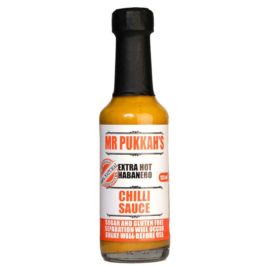 Mr Pukkah's Extra Hot Habanero 125ml