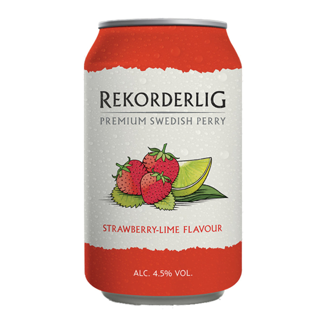 Rekorderlig Cider Strawberry & Lime 330ml