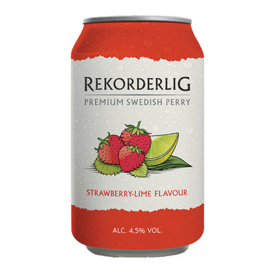 Rekorderlig Cider Strawberry & Lime 330ml