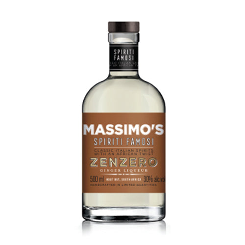 Massimo's Spiriti Famosi - Zenzero – Ginger Liqueur - 500ml