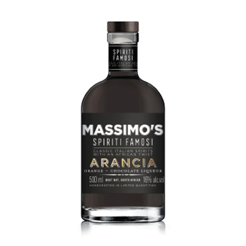 Massimo's Spiriti Famosi - Arancia – Orange & Chocolate Liqueur - 500ml